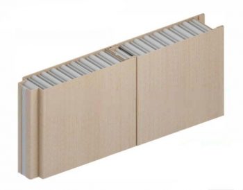 DRShip Europe Aluminum Honeycomb partition wall panel 30mm for marine accommodation