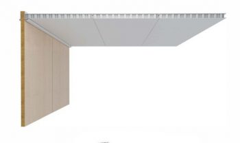 DRShipe Europe B-0 Aluminum Honeycomb ceiling panel Galv/PVC 30mm for marine accommodation